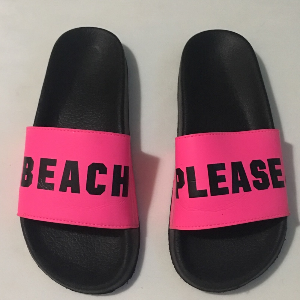 Pink Victoria’s Secret slides